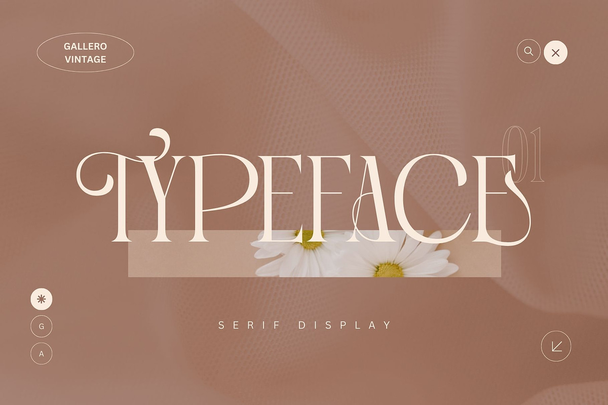 Gallero Vintage - Serif Display, a Serif Font by Nirmana Visual (Photo 3 of 10)