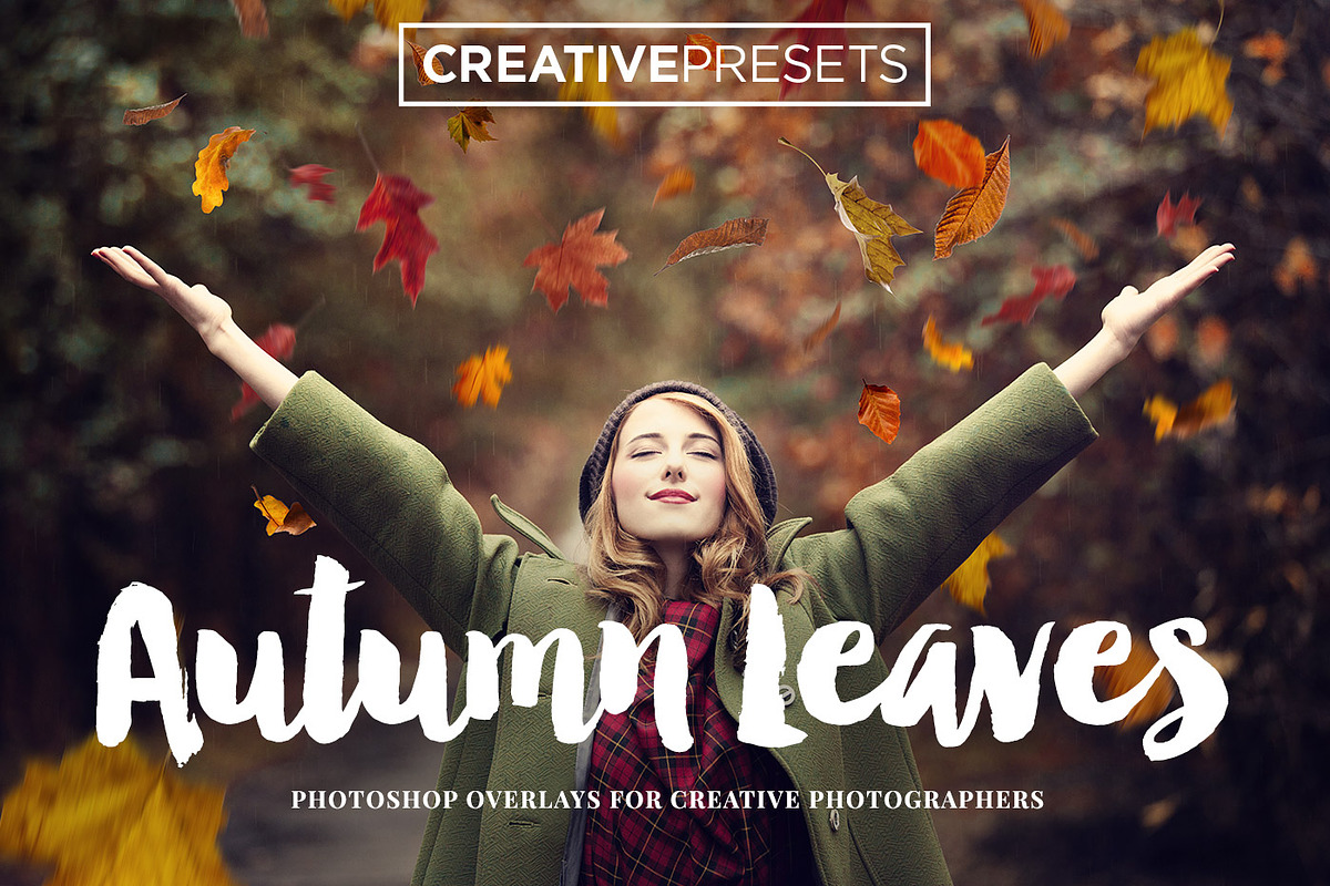 +83 Autumn Leaves Overlays, a Layer Style Add-On by CreativePresets.com (Photo 1 of 16)