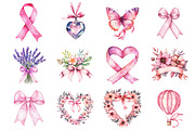 World Breast Cancer Day Clipart, an Illustration by Design Market (Thumbnail 2 of 3)