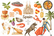 Spanish Culture Illustrations PNG, an Object Illustration by ArtGiftsStudio (Thumbnail 1 of 4)