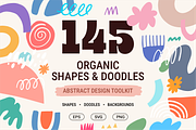 Abstract Organic Shapes & Doodles, an Object Graphic by Oktyabr (Thumbnail 1 of 7)