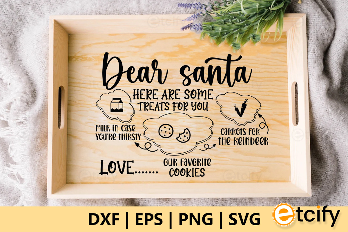 Christmas Tray SVG Bundle, an Illustration by Etcify (Photo 4 of 4)