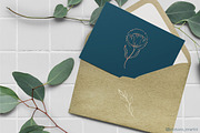 Botanical floral line art set, an Object Illustration by Tatyana_Zenartist (Thumbnail 8 of 11)