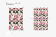 Paisley Floral Ornamental Pattern, a Pattern Graphic by likorbut (Thumbnail 5 of 13)