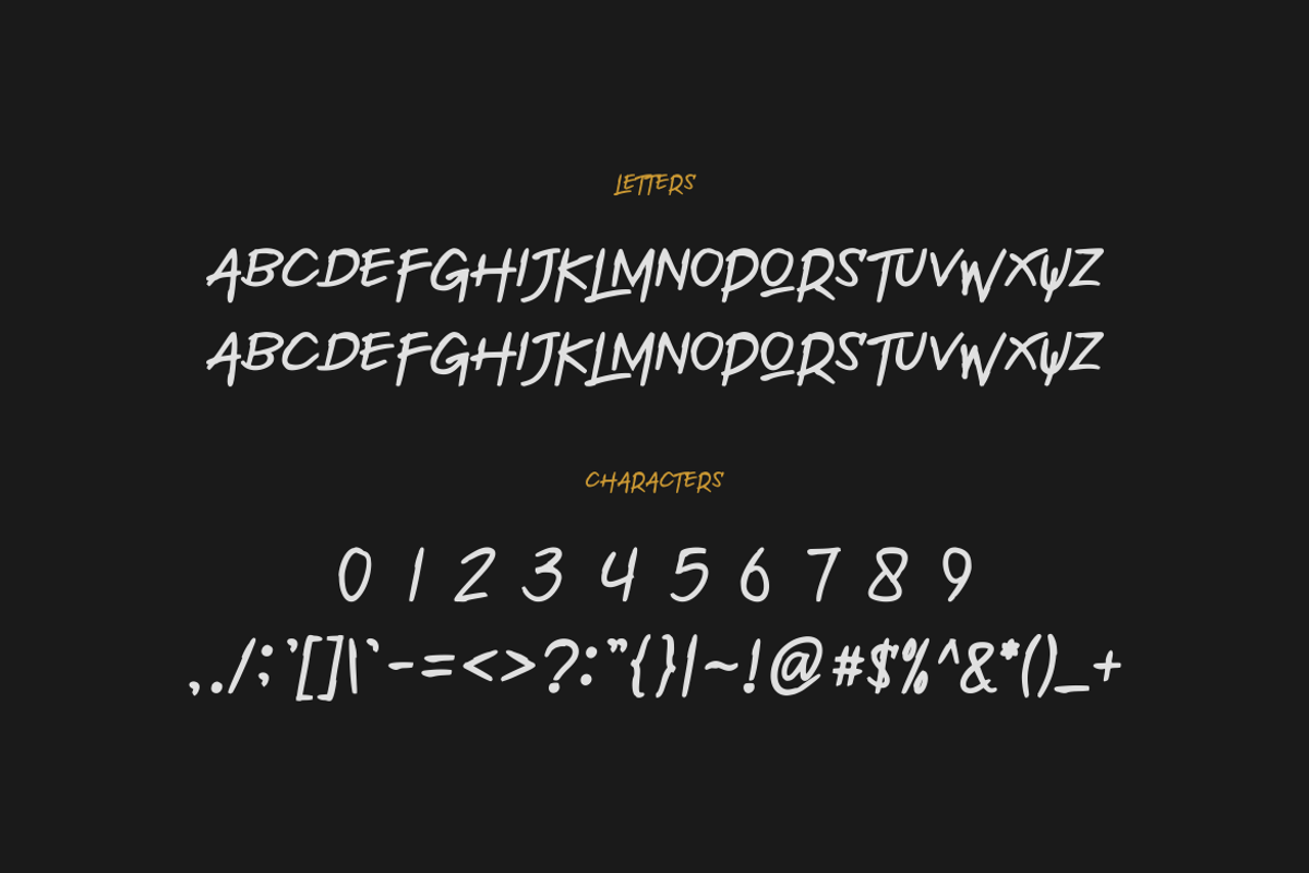 Blind Thirans Font, a Font by albert_kalingga (Photo 3 of 5)