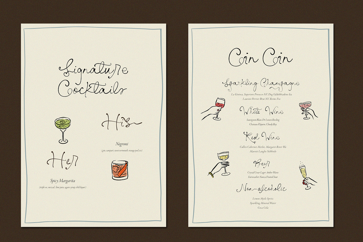 The Fioresque Handwritten Font, a Script Font by Calamar Studio (Photo 18 of 19)