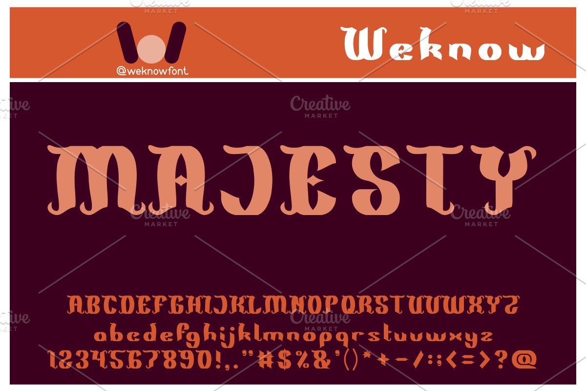 King Will Be King font, a Font by weknow (Photo 5 of 5)