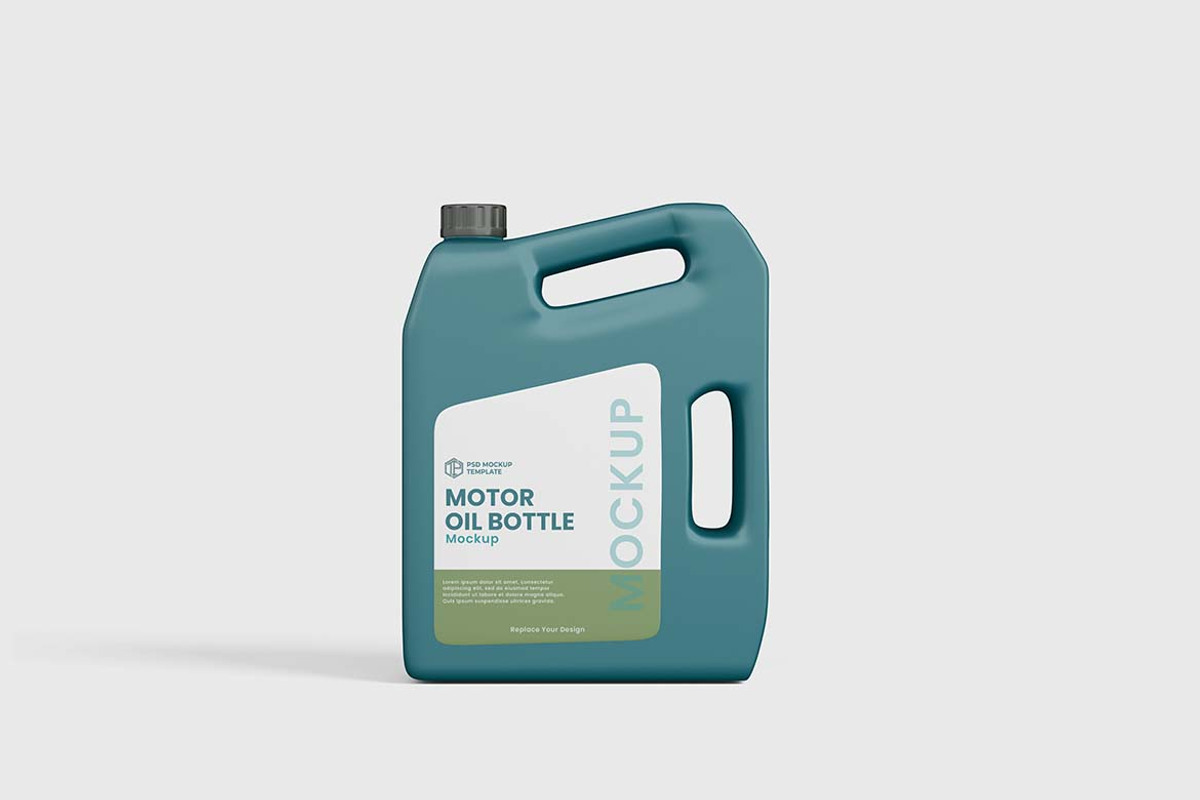 Engine Oil Can Mockup, a Packaging Mockup by tiyasprabawa (Photo 3 of 5)