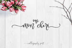 Oui, Mon Cheri Font