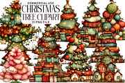 Christmas Tree Clipart, an Illustration by Daily.Designs (Thumbnail 1 of 5)