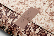 Mocha Mousse Floral pattern, a Pattern Graphic by SirenaArt (Thumbnail 2 of 16)