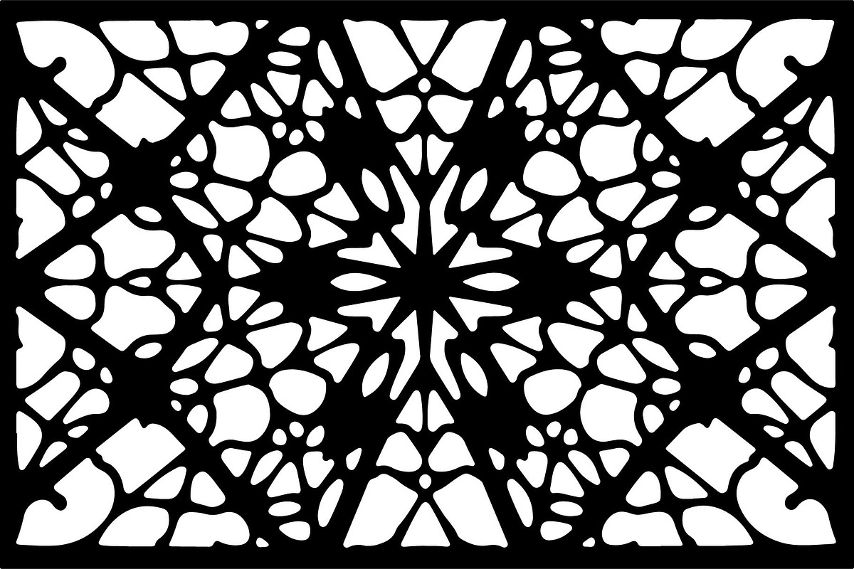Laser Cut Ornamental Panels, an Object Graphic by jahid234 (Photo 3 of 13)