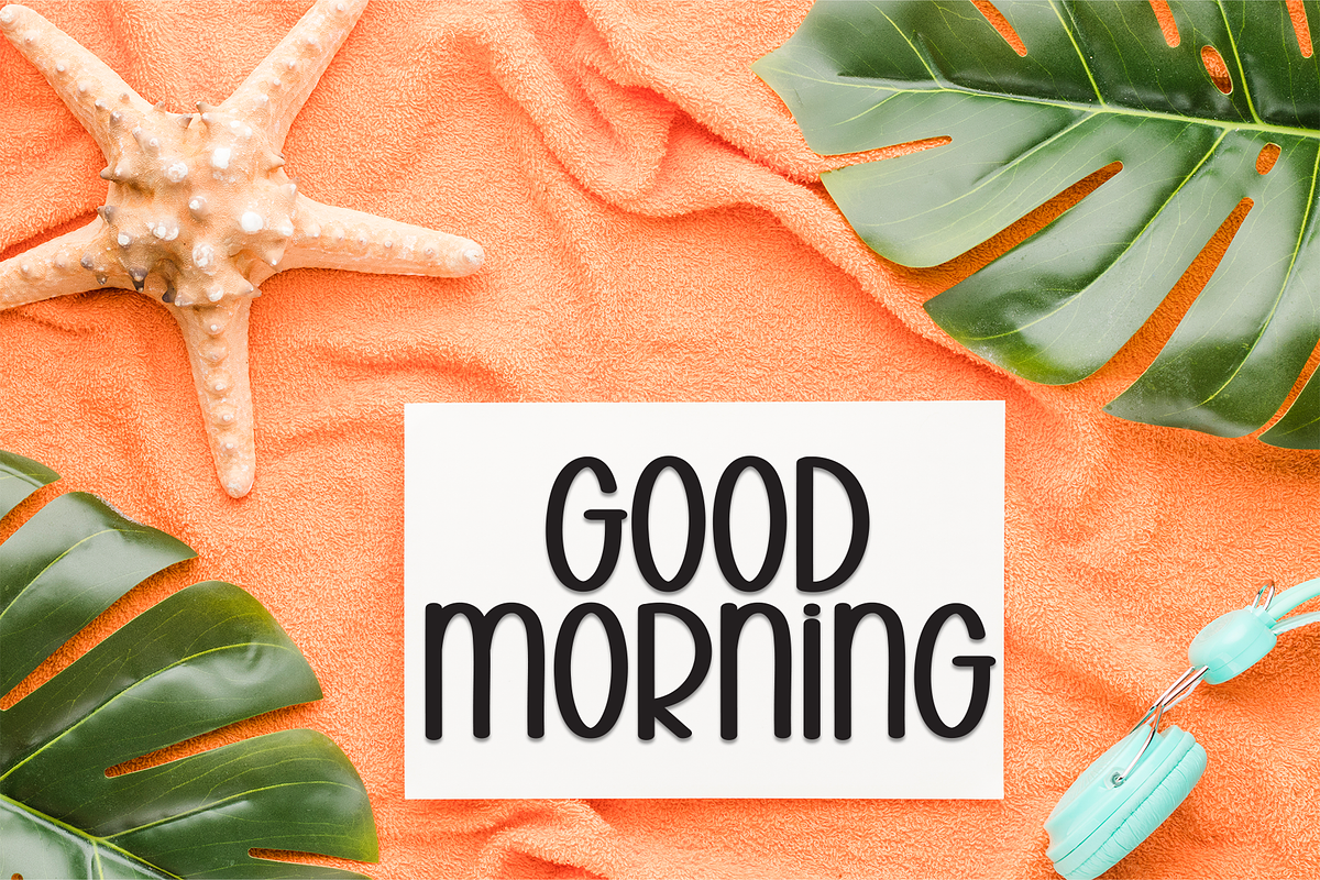 Monday Chubby | Script Font, a Script Font by Scratchones (Photo 4 of 8)