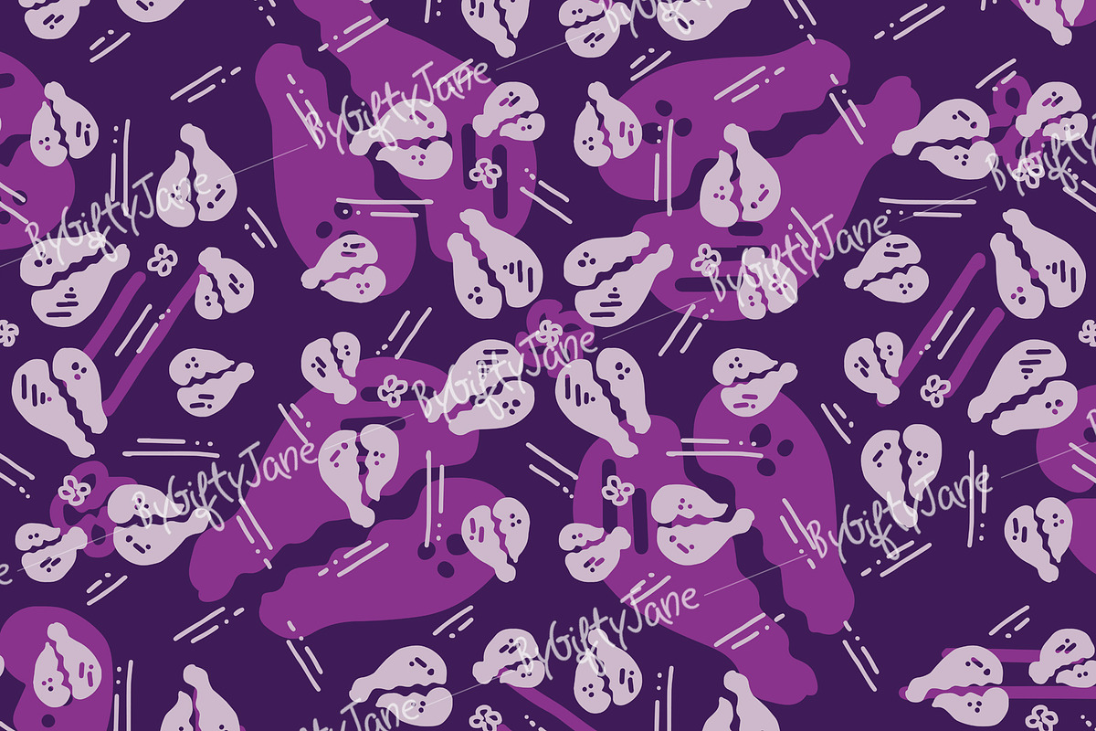 Cowries Batik Pattern, a Pattern Graphic by ByGiftyJane (Photo 3 of 8)