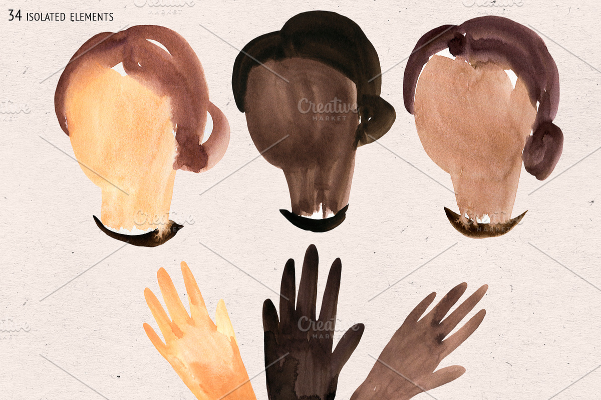 Black Lives Matter Clipart, an Illustration by Belusuab (Photo 8 of 13)