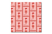 Ice Cream Stamp Seamless Pattern, a Pattern Graphic by K McCormack Designs (Thumbnail 2 of 4)