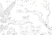 Winter Woodland Watercolor, an Animal Illustration by Cat In Colour (Thumbnail 10 of 12)