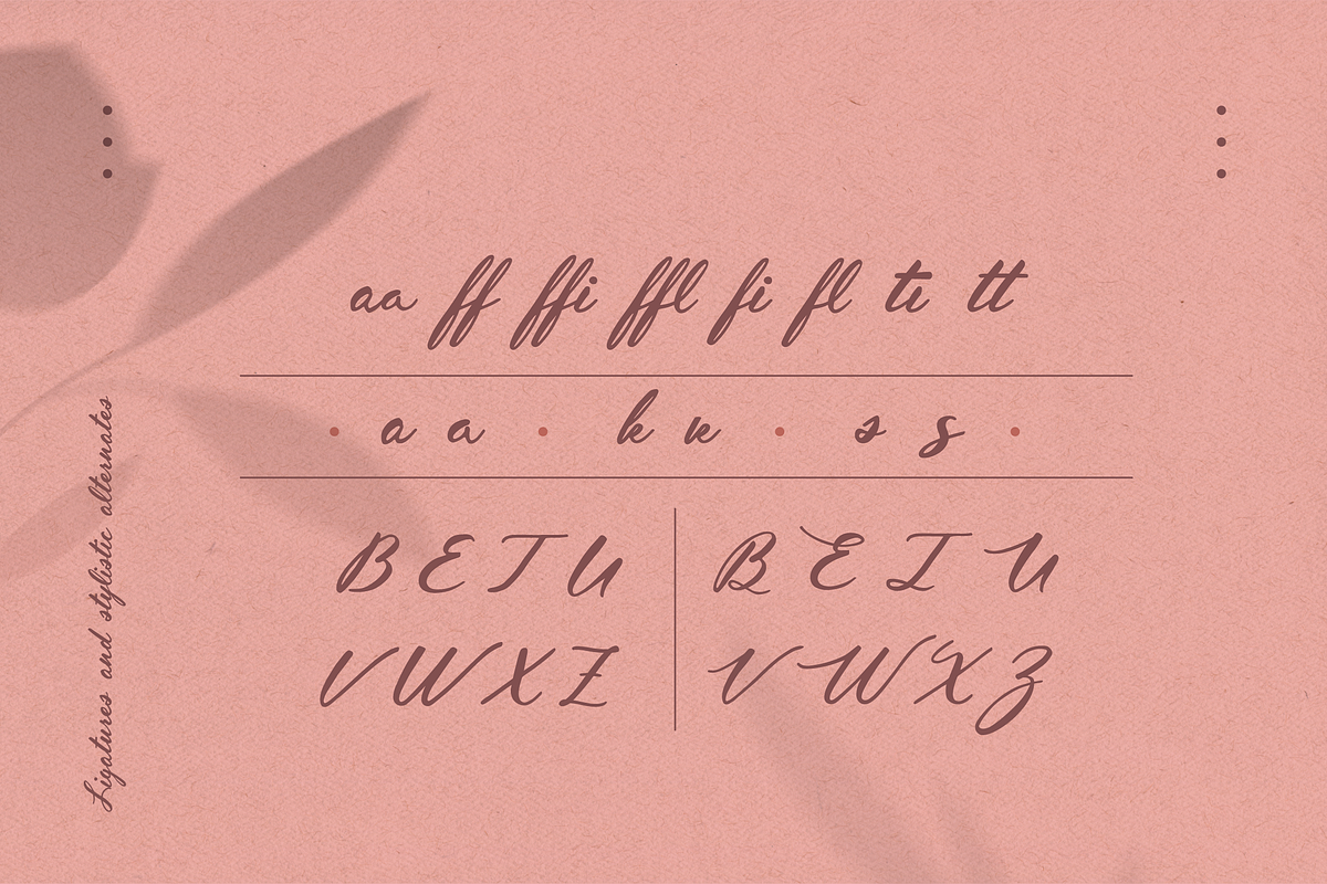 Inola Hand Lettered Font, a Script Font by Wild Ones (Photo 5 of 12)