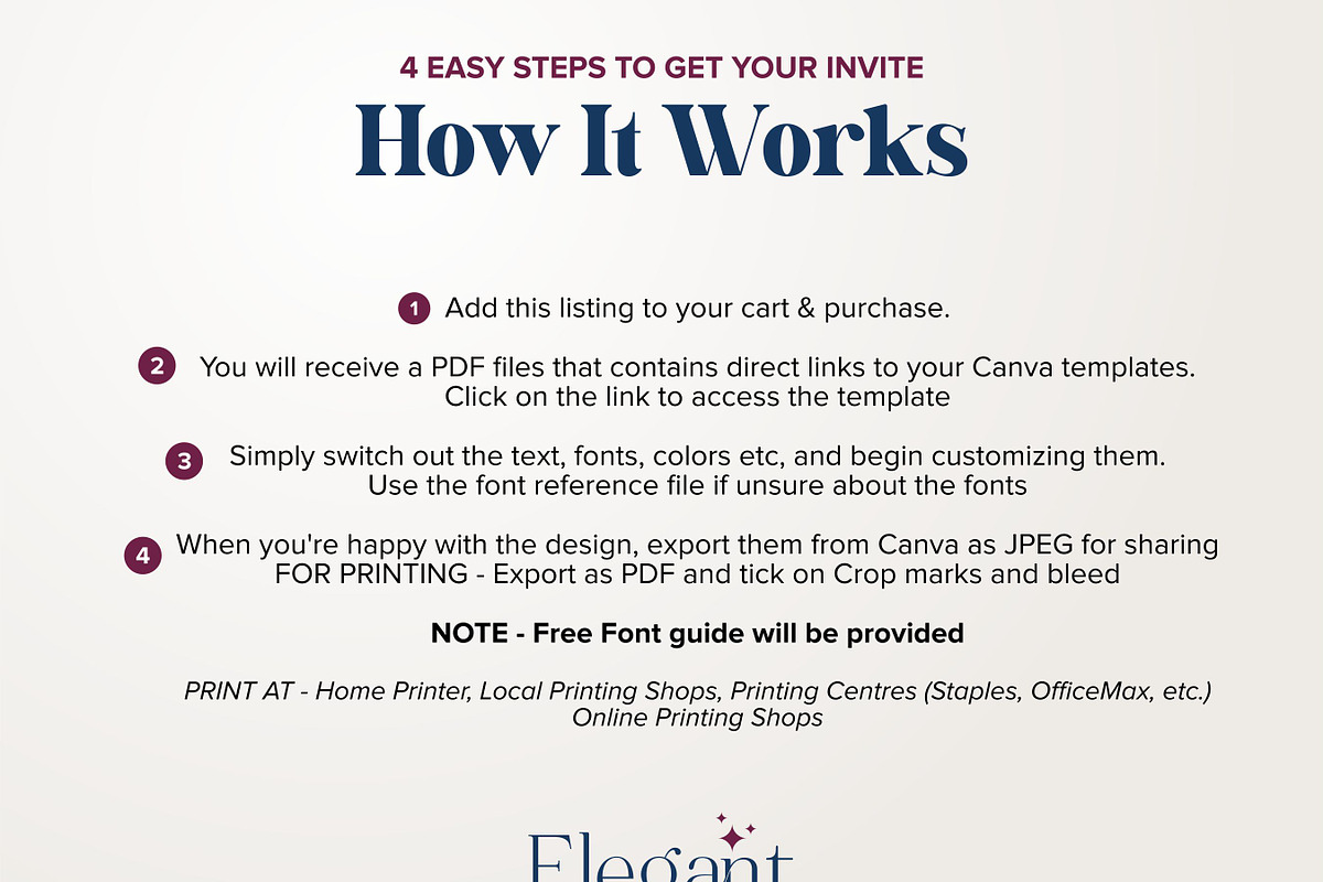 Greenery Wedding invite Set Canva, an Invitation Template by Aks-Designs (Photo 6 of 6)