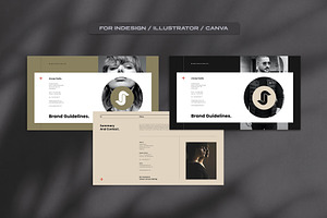 Brand Guidelines Template, a Presentation Template by Occy Design