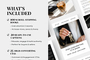 Real Estate Instagram Content Kit, a Social Media Template by Instprofi | Studio Estimo (Thumbnail 34 of 37)