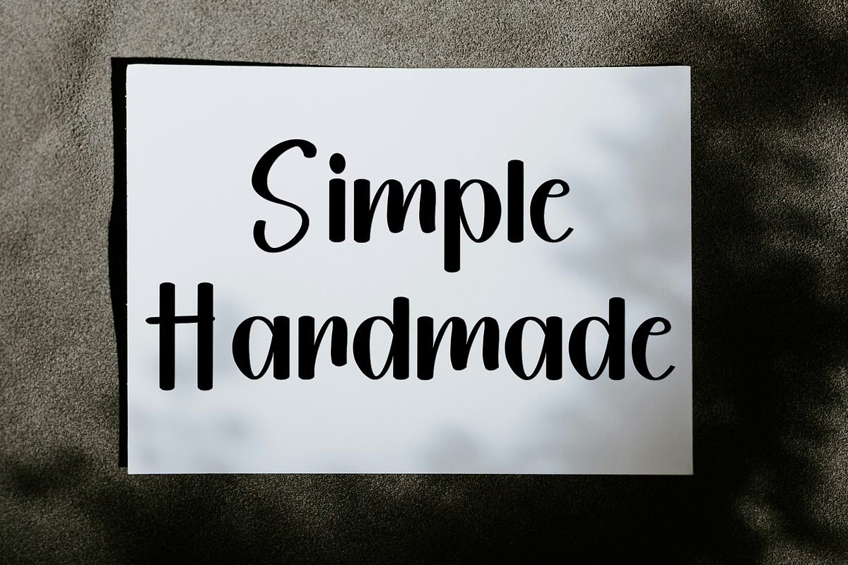 Fashion, a Handwritten Font by InermediaSTUDIO (Photo 7 of 7)