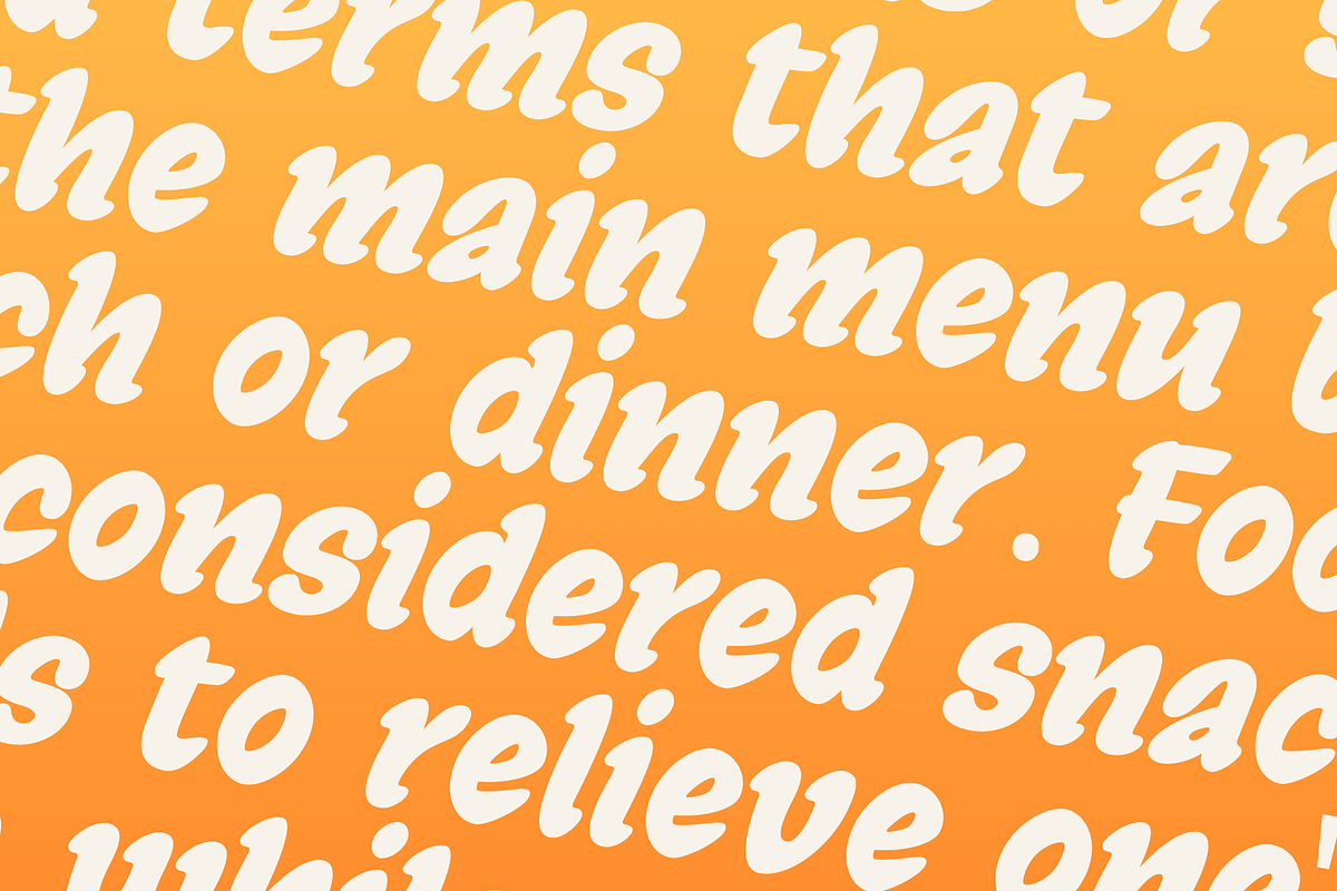 Snacko; Comical Display Font, a Sans Serif Font by Eko Bimantara (Photo 8 of 9)