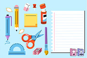 Education Hand drawn School Elements, an Object Graphic by MISS CHATZ (Thumbnail 3 of 3)