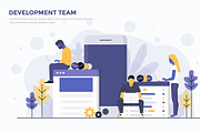 Modern Flat Design Business Concepts, a Person Illustration by Creative Graphics (Thumbnail 2 of 12)