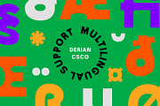 Derian – Contemporary Font, a Sans Serif Font by Craft Supply Co. (Thumbnail 5 of 8)