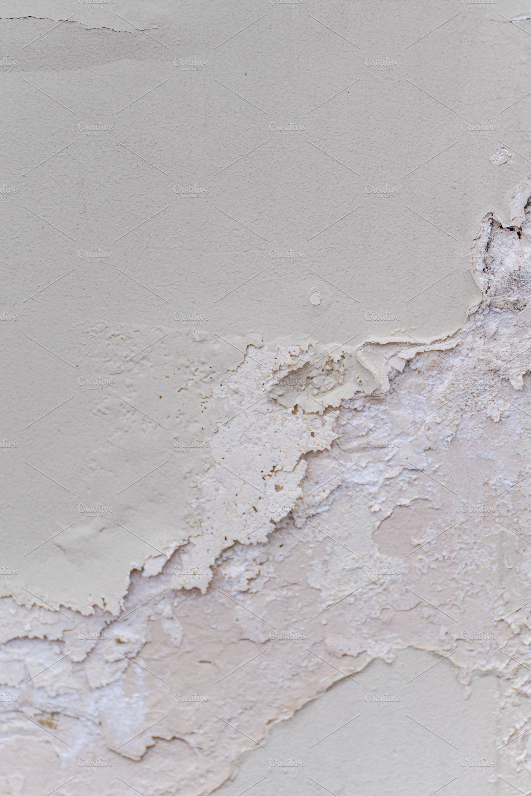 White cracked wall concrete background, an Architecture Photo by Anna Bogush