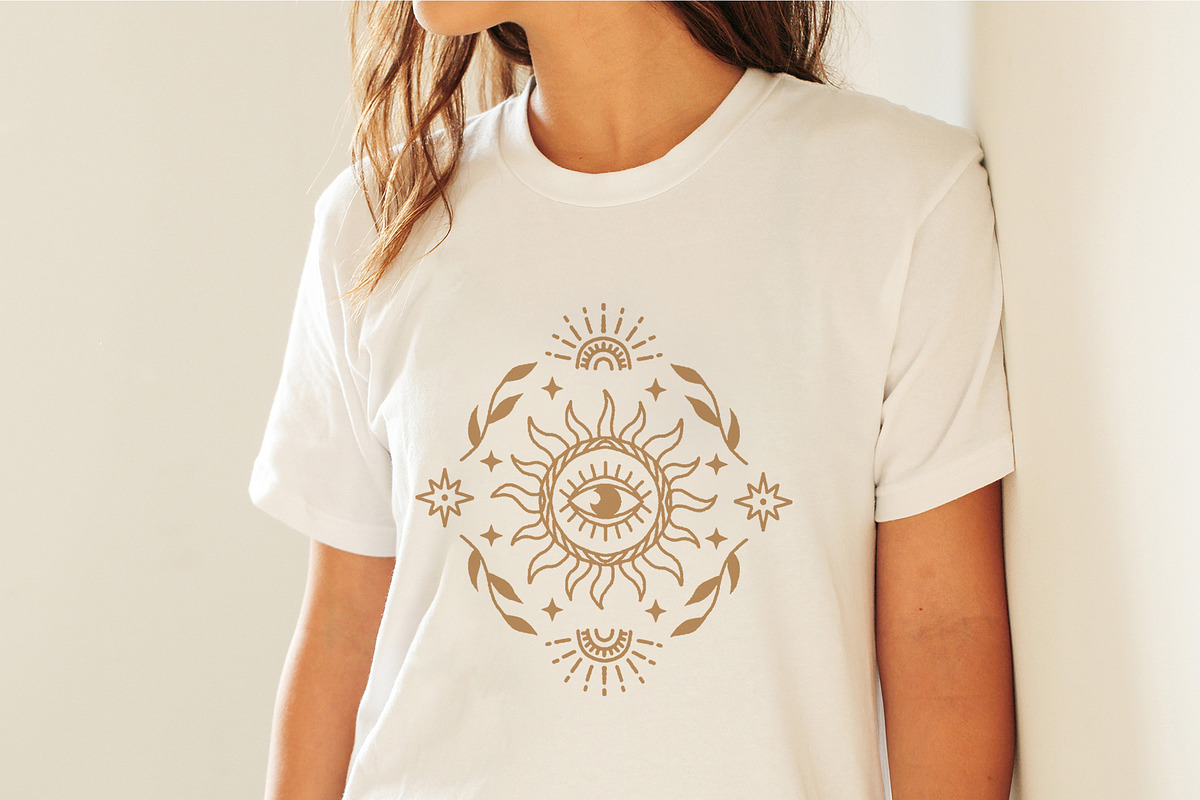 Tribe of the Sun. Boho collection, a Texture Illustration by katieromanoff_art (Photo 4 of 14)