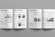 Employee Handbook Template, a Brochure Template by E-Type (Thumbnail 3 of 10)