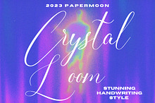 Crystal Loom Stunning Script Font