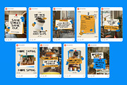 Coffee Shop Instagram Canva Template, a Social Media Template by Supanium Studio (Thumbnail 4 of 5)