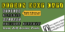 Keyden Drop Caps JNL
