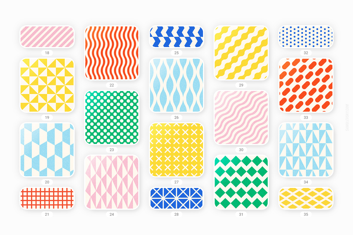 Essential Geometric Patterns Pack, a Pattern Graphic by Samolevsky (Photo 6 of 13)