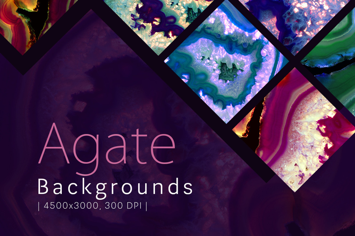 40 Agate Backgrounds, a Texture Graphic by Freezerondigital (Photo 1 of 9)