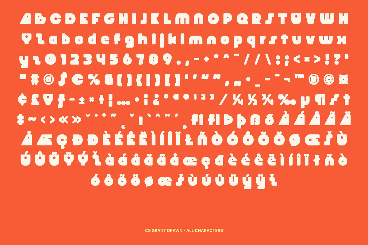 CS Grant Drawn, a Sans Serif Font by Craft Supply Co. (Photo 8 of 8)