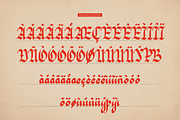 Braffyon | Blackletter Typeface, a Blackletter Font by Denustudios (Thumbnail 11 of 12)