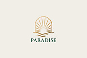 Abstract Sun Light Ocean Wave Logo, a Branding & Logo Template by Signatoro (Thumbnail 2 of 3)