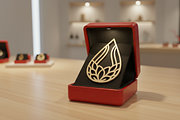 Teardrop Laser Cut Earrings, an Object Graphic by Designer_Momina (Thumbnail 5 of 5)