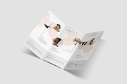 Trifold Brochure Hexagon Design, a Brochure Template by AgataCreate (Thumbnail 3 of 8)