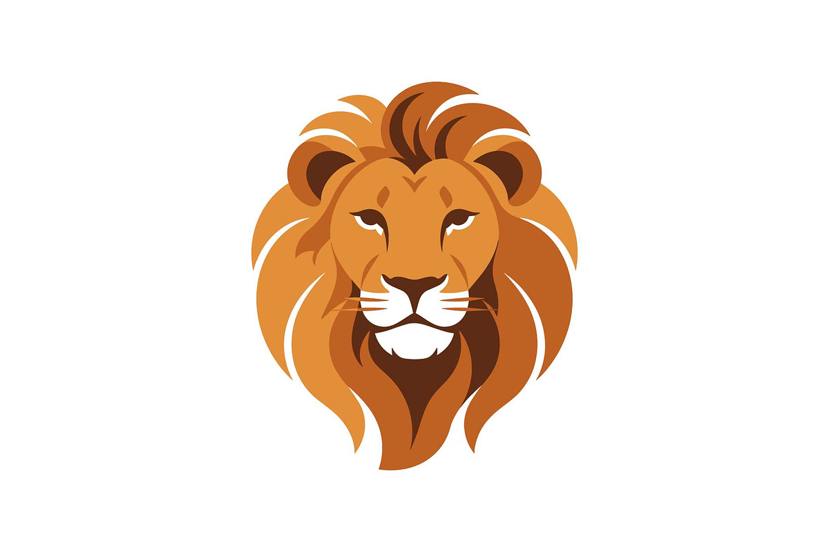 Majestic Lion Vector Illustration, an Object Graphic by yasushie (Photo 7 of 16)