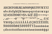 CS Revenant – Tuscan Font, a Sans Serif Font by Craft Supply Co. (Thumbnail 8 of 8)