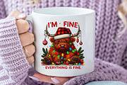 Fine Funny Christmas Png, an Illustration by Daily.Designs (Thumbnail 5 of 5)