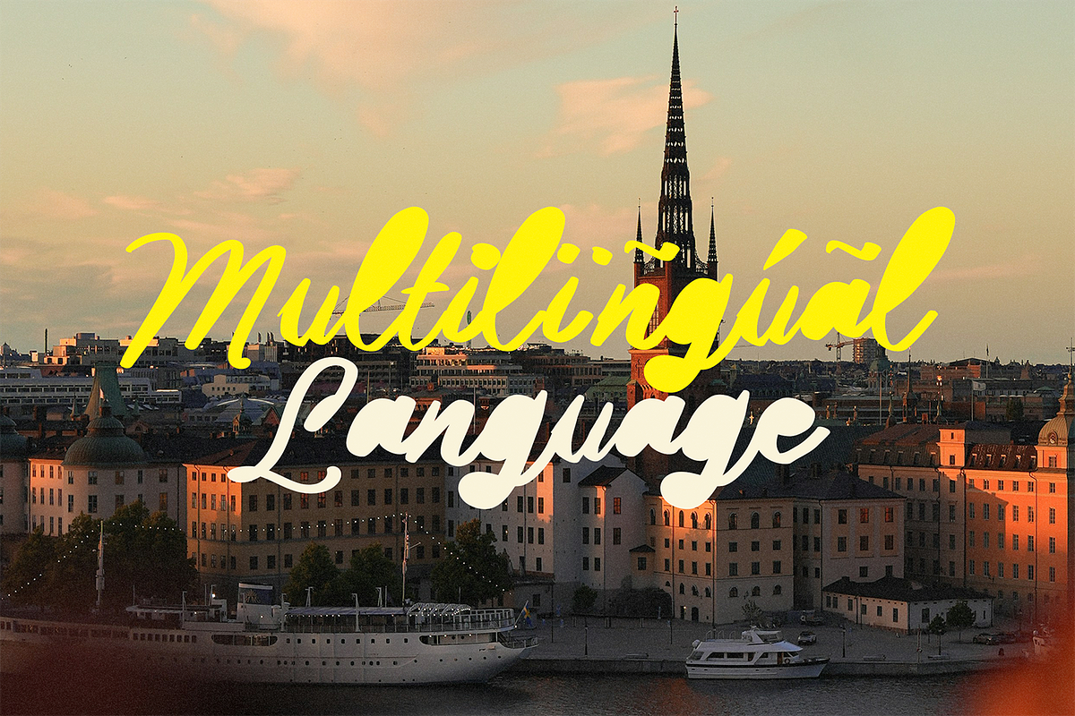 Gognea Fantastic Duo, a Script Font by Portocraft (Photo 8 of 10)