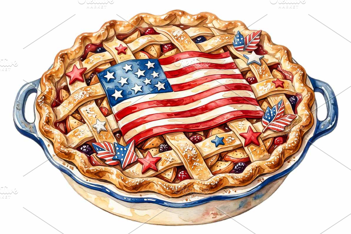 4th of July Sublimation Clipart, a Seasonal Illustration by VetalStock (Photo 14 of 21)