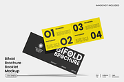 Bifold Brochure Mockup, an Advertising Mockup by Unerispace (Thumbnail 1 of 4)