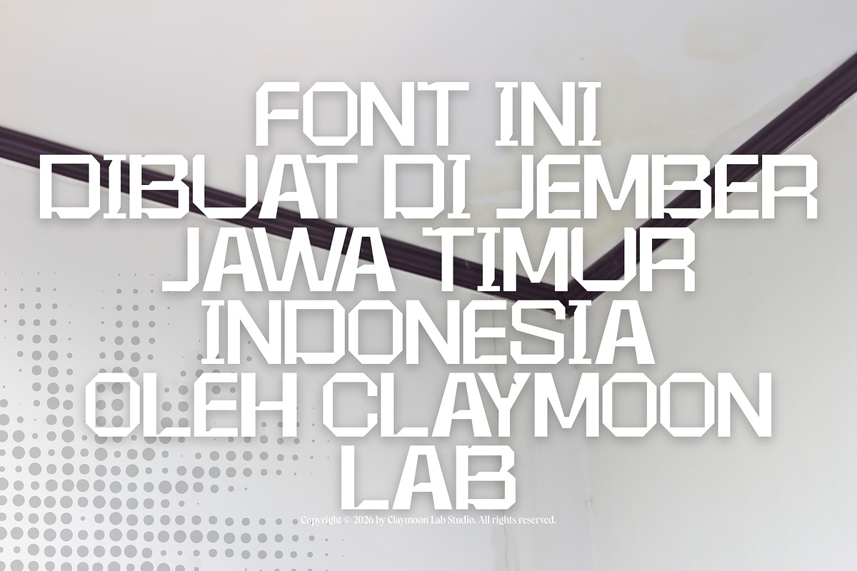 Clay Silicon - PrecisionTech Display, a Sans Serif Font by Claymoon Lab (Photo 3 of 7)